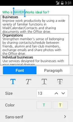 Works Office android App screenshot 4