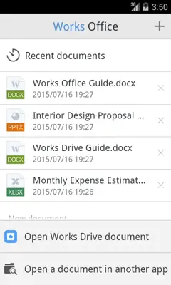 Works Office android App screenshot 7